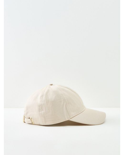Barbour White Olivia Sports Cap