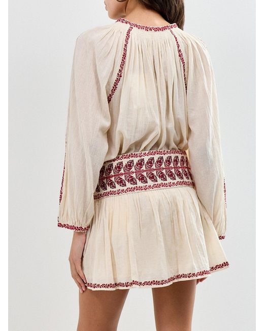 Isabel Marant Pink Lena-Ge Blouse