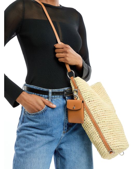 Proenza Schouler Proenza Schouler Label Women s Raffia Spring Bucket Bag in White Lyst UK