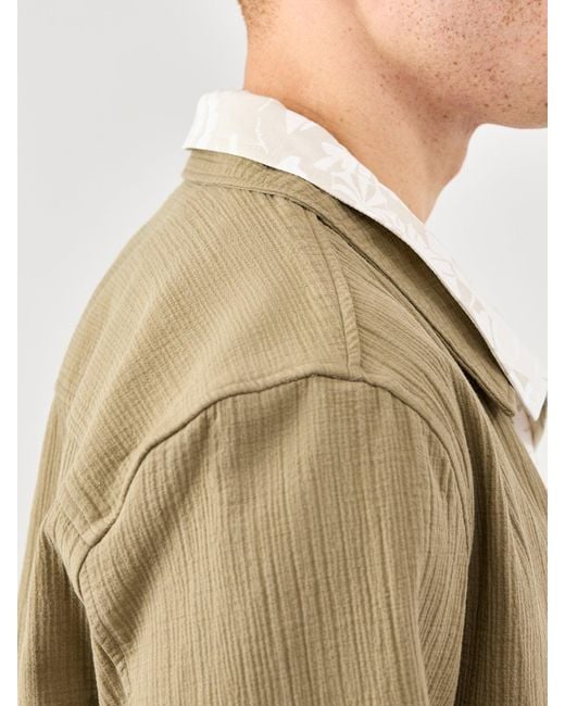 Wax London Natural Eldon Chore Jacket for men