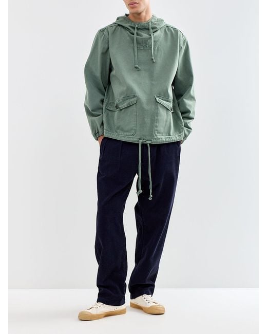 Service Works Green Organic Pigment Hbt Smock 2.0 for men