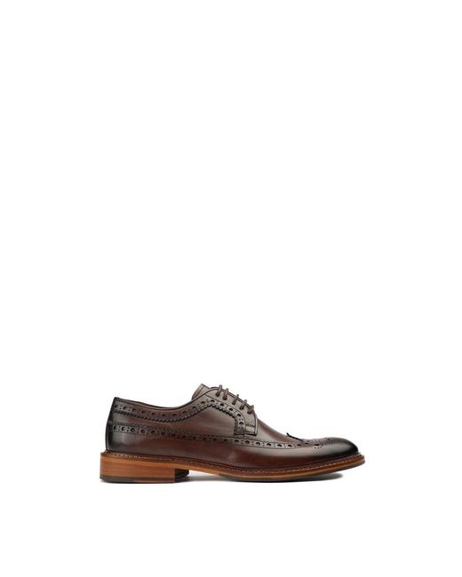 Sole Brown Etham Brogue Shoes Tan for men