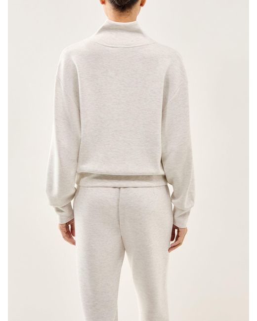 Varley White Davidson Sweat