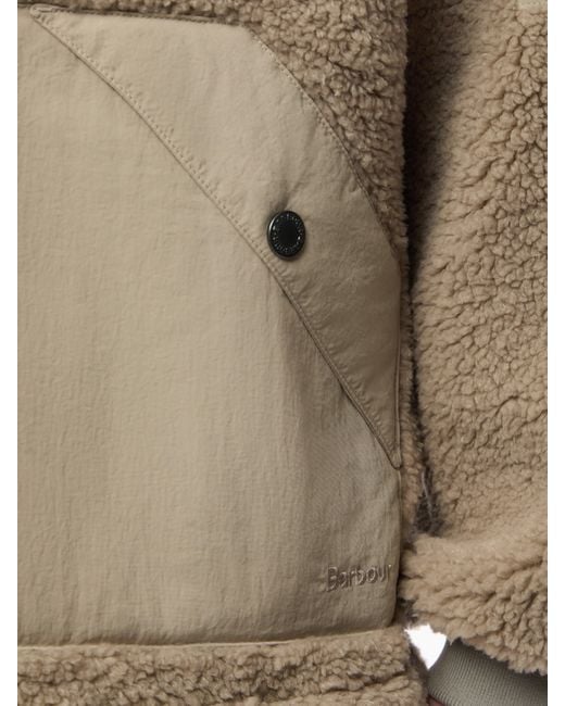 Barbour Natural Weardale Fleece Jacket for men