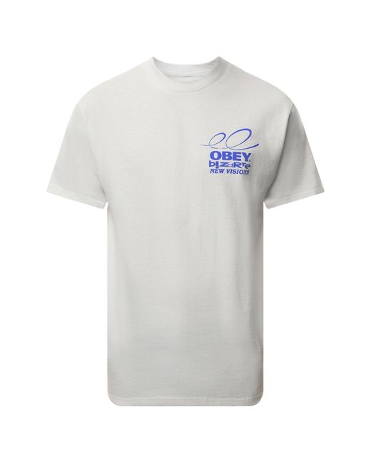 Obey Blue Bizzare New Visions T-Shirt for men