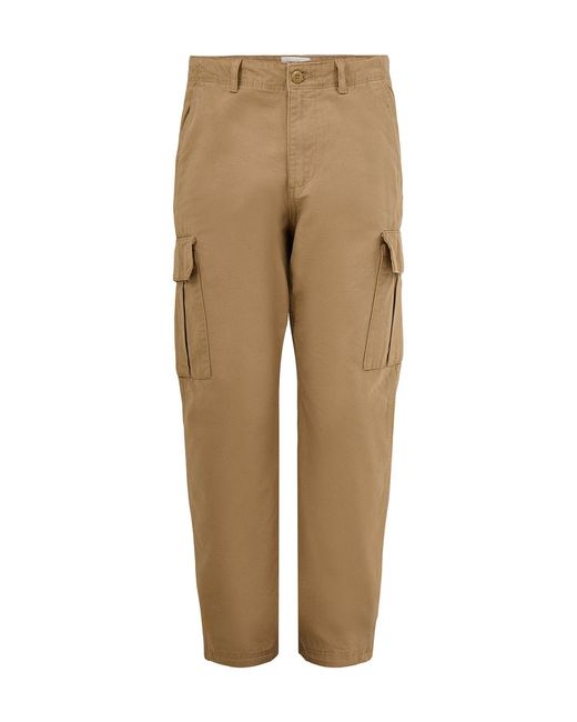 Jack & Jones Natural Kane Barkley Cargo Pants for men