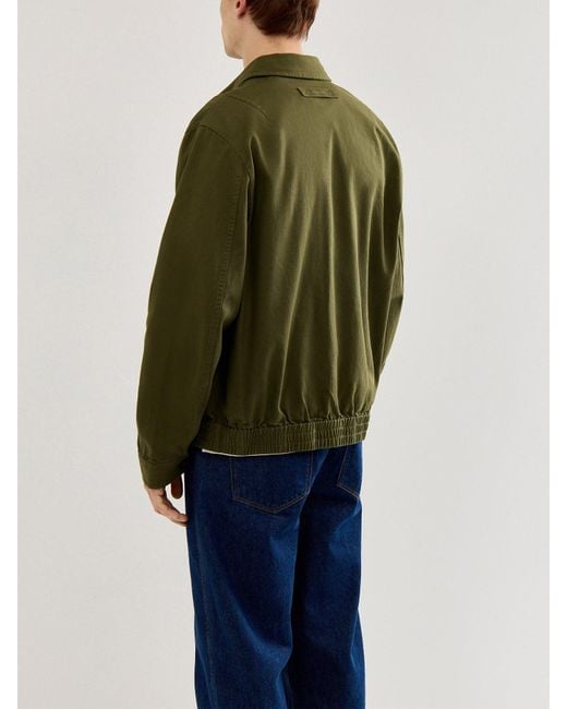 Gant Green Twill Jacket for men