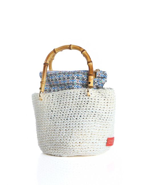 Chica Blue Women's Trilly Small Basket Bag