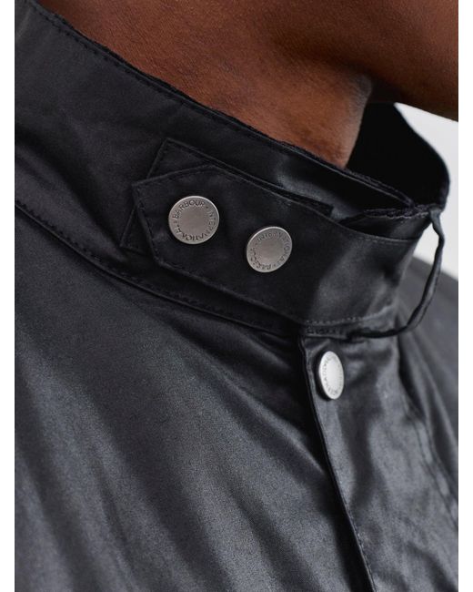 Barbour Black Tourer Duke Wax for men