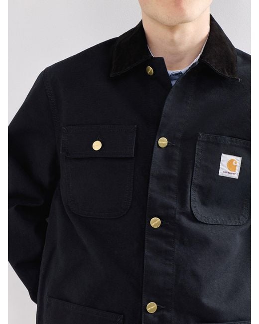 Carhartt Black Michigan Coat for men