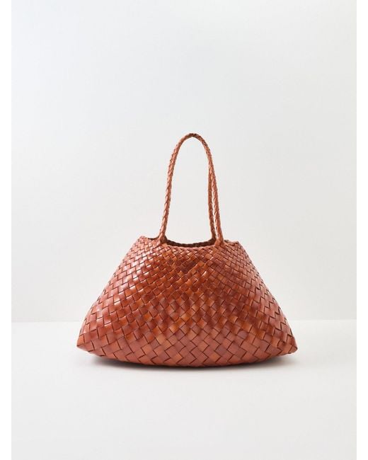Dragon Diffusion Brown Santa Croce Big Bag