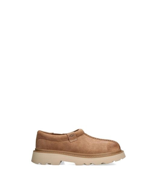 Ugg Brown Tasman Lug Suede Mules for men