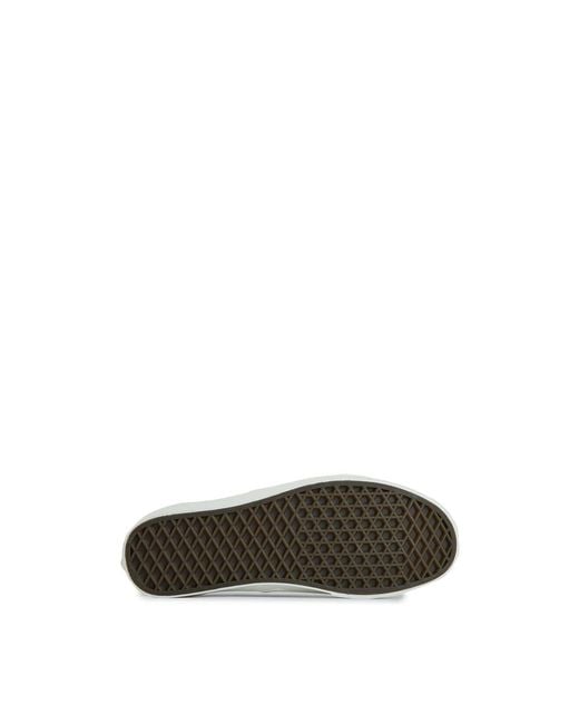 Vans White Authentic Metal Suede Trainers