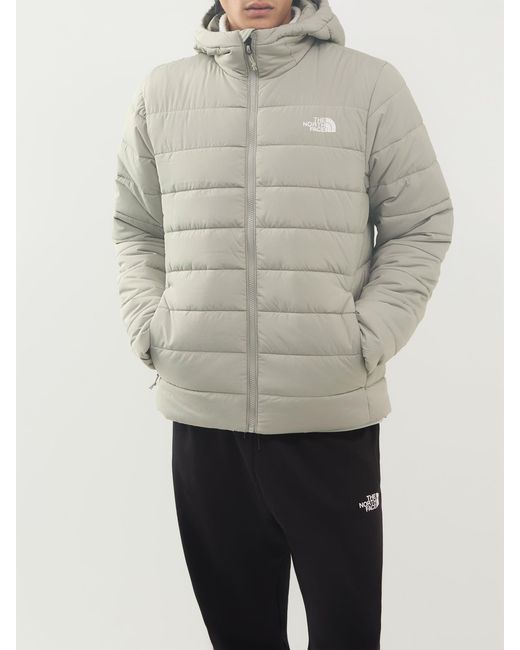 The North Face Gray Aconcagua Hooded Jacket for men