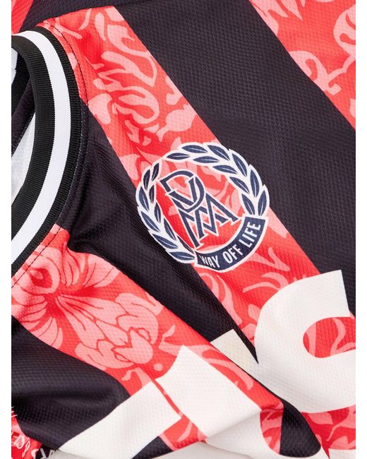 DEUS Red Nouveau Moto T-Shirt for men