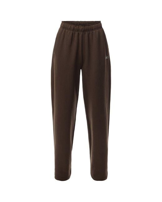 Alo Yoga Brown Accolade Straight Leg Sweatpant