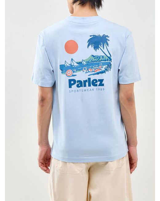 Parlez Blue Willford T-Shirt for men