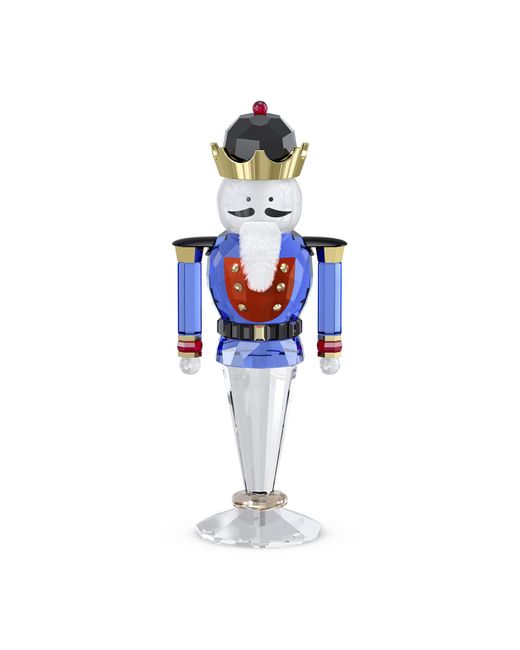 Swarovski White Women's Holiday Cheers Nutcracker Ornament