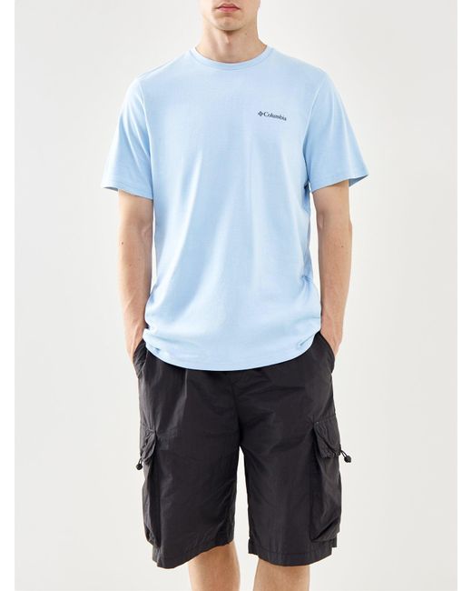 Columbia Blue Hageman Graphic Tee for men