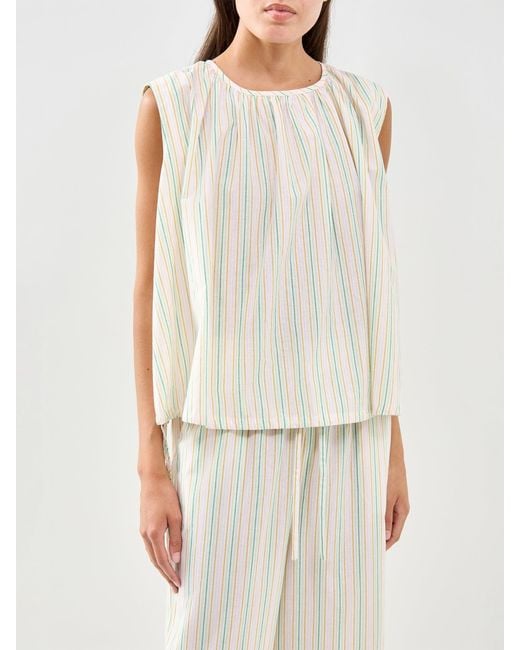 FRNCH White Tina Top Multi