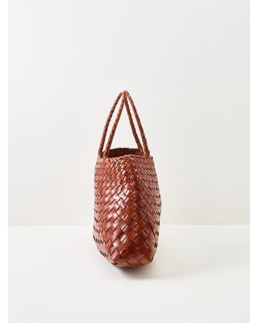 Dragon Diffusion Brown Santa Croce Small Mini Bag