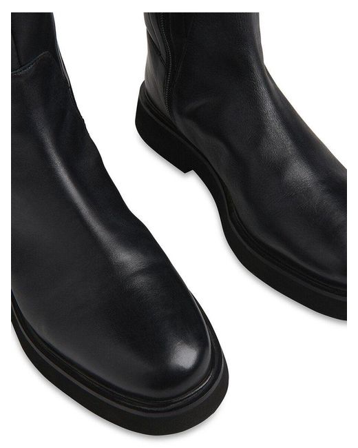 Whistles Black Women's Quin Stretch Knee High Boot