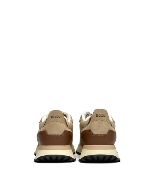 Boss Natural Jonah Runn Trainers for men