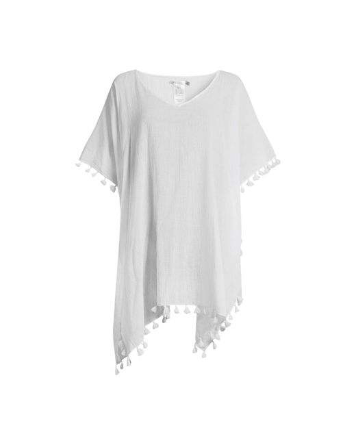 Seafolly White Women's Amnesia Kaftan