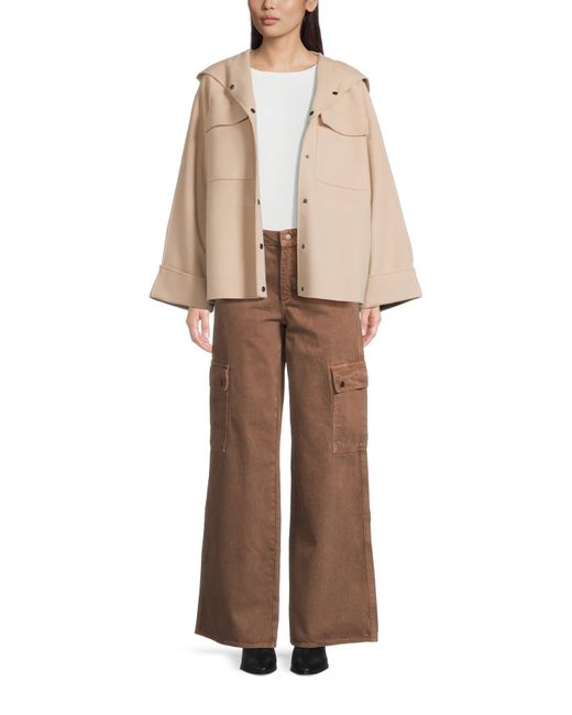 MAX&Co. Brown Women's Lume Cargo Trousers