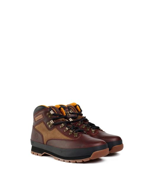 Timberland Brown Euro Hiker Boots for men