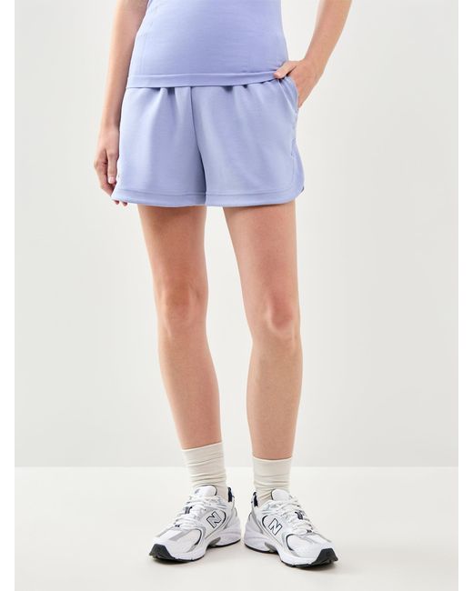 Sweaty Betty Blue Sand Wash Cloudweight High Waisted Shorts