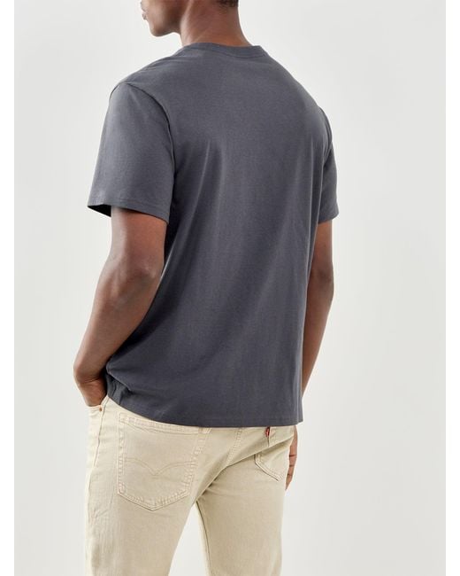 Levi's Gray Relaxed Fit Graphic T-Shirt for men