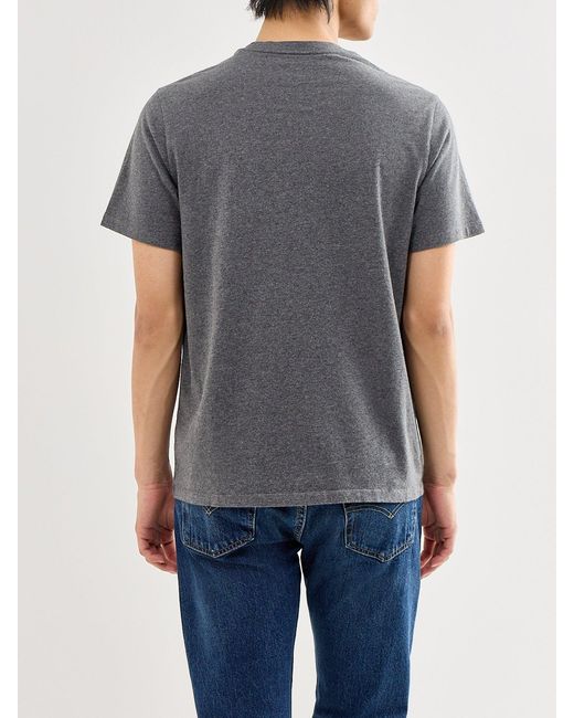 Levi's Gray Original Housemark T-Shirt for men