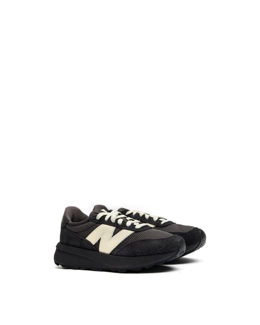 New Balance White 370 Trainers for men