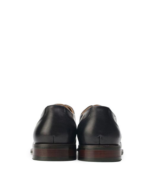 Simon Carter White Stegosaurus Derby Shoes for men
