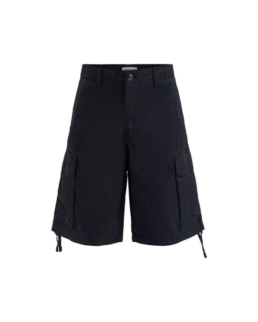 Jack & Jones Blue Cole Cargo Shorts for men