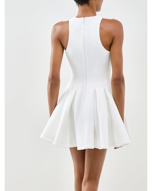 Club L London White Leilani Mini Dress