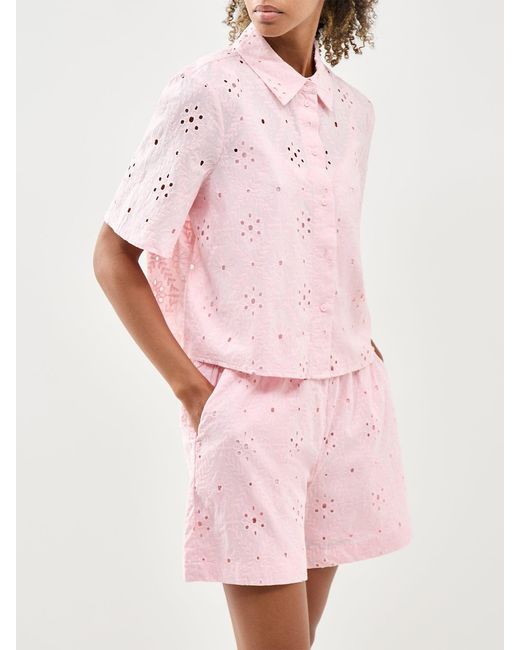 Vero Moda Pink Short Sleeve Shirt