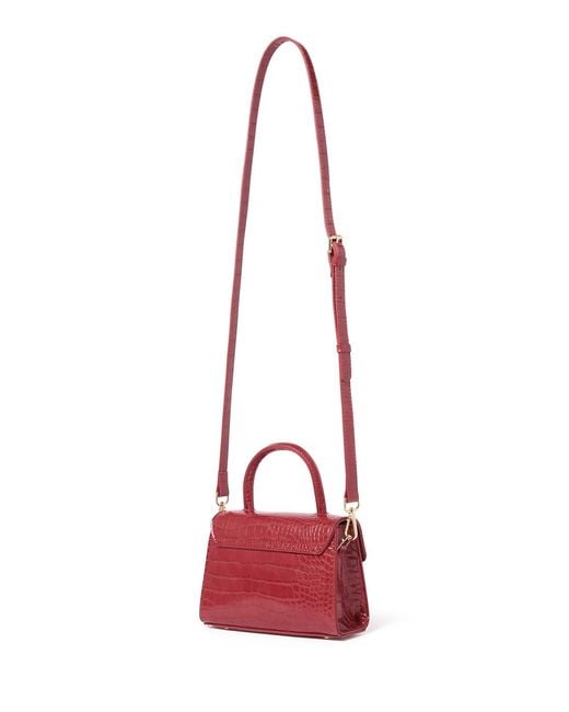 Forever New Red Hattie Hardware Mini Crossbody Bag
