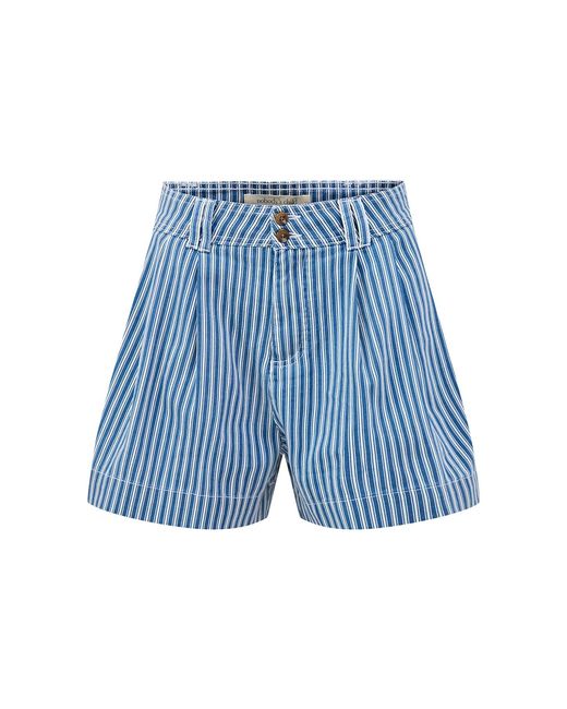 Nobody's Child Blue Albie Twill Shorts