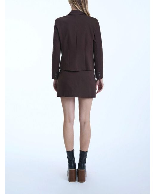 James Lakeland Brown Button Blazer