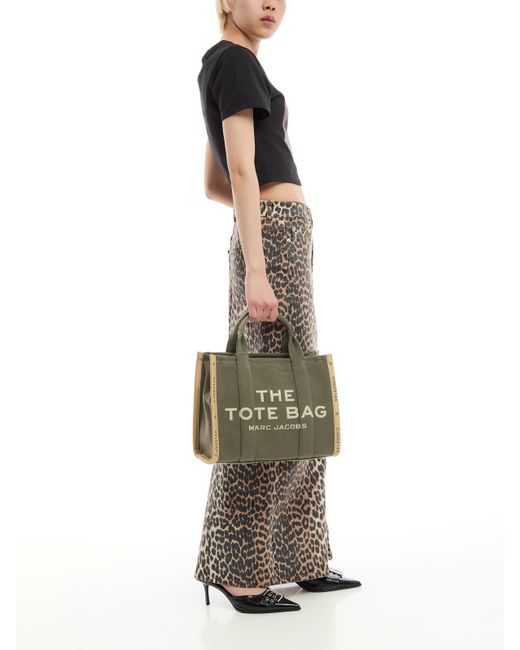Marc Jacobs Green Women's The Jacquard Medium Tote Bag