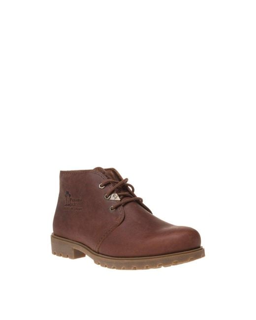 Panama Jack Brown Basic Boots, Leather for men