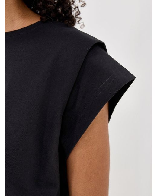 Ba&sh Black Pio T-Shirt