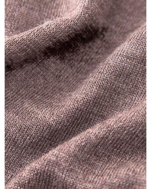 SELECTED Brown Roll Neck Knit
