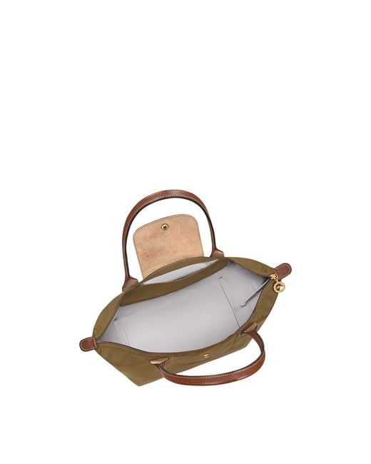 Longchamp Green Le Pliage Original Shoulder Bag M