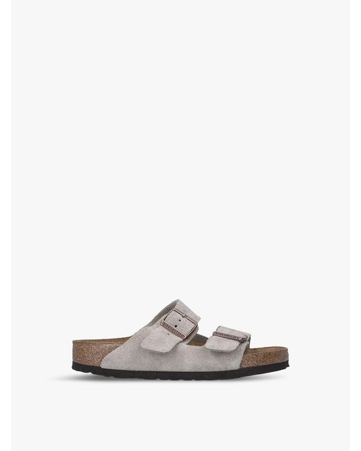 Birkenstock White Women's Arizona Sfb