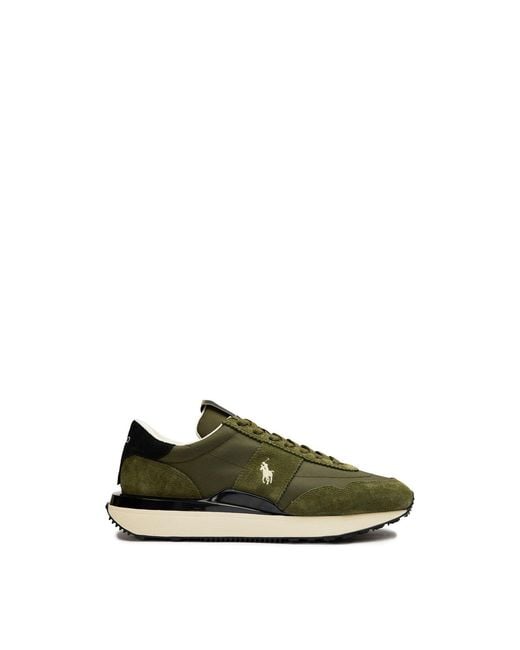 Polo Ralph Lauren Green Train 89 Trainers for men