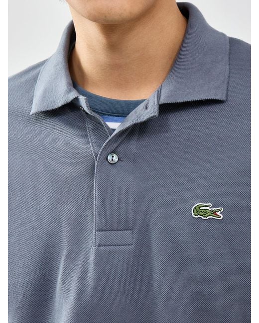 Lacoste Blue Classic Polo Shirt for men