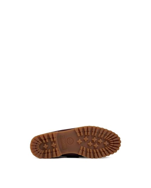 Timberland Brown Authentic Three Eye Shoes for men